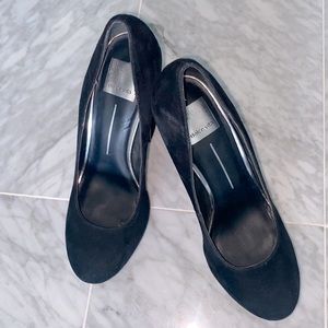 Dolce Vita Black Suede Heels
